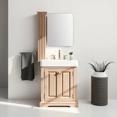 Columna de baño de estilo nórdico Ebro — Casa Verdi