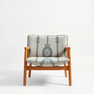 Silla tapizada de inspiración mediterránea Urbión — Nogalt