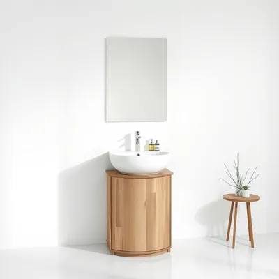 Columna de baño con acabado mate Segura — Roblería