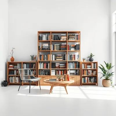 Librería alta de diseño artesanal Gredos — Ribera Norte