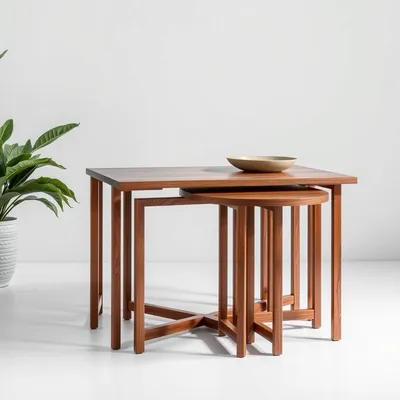 Mesa nido de estilo nórdico Guadiana — Taller Duero