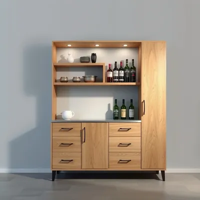Mueble bar en chapa natural Ancares — Roblería