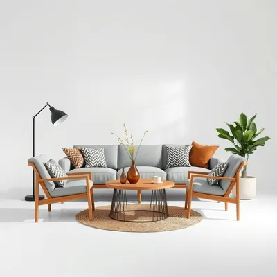 Cómoda de 6 cajones de inspiración mediterránea Genil — Sierra Alba
