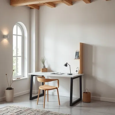 Escritorio elevable de inspiración mediterránea Ebro — Casa Verdi