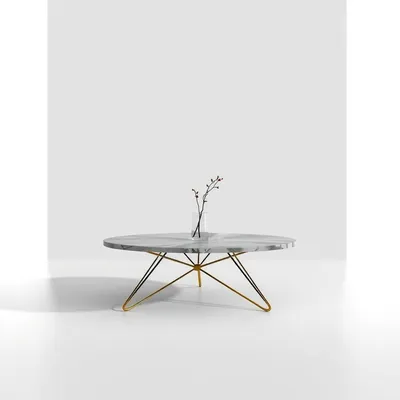 Mesa de centro de nogal Nervión — Almadén
