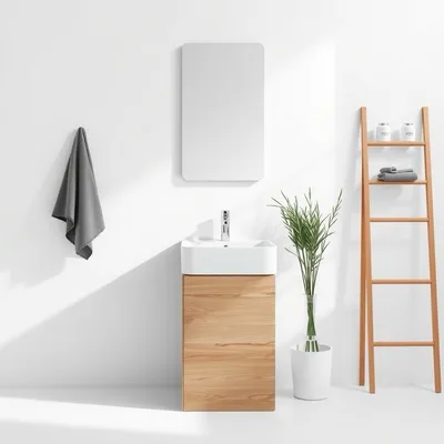 Columna de baño con acabado mate Aitana — Casa Verdi