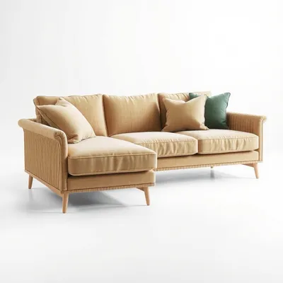 Chaise longue en chapa natural Aitana — Encina Roja
