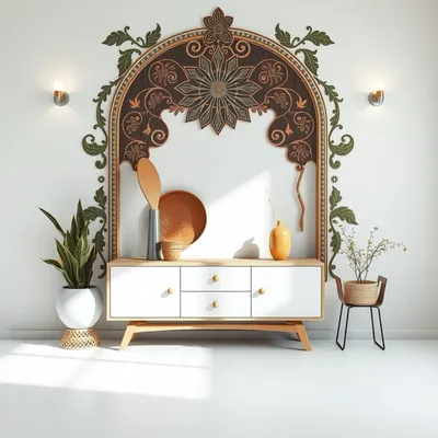 Estantería de pared de diseño artesanal Segura — Nogalt