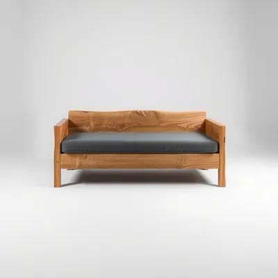 Mesita con cajón de roble macizo Moncayo — Casa Verdi