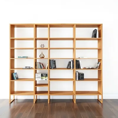 Librería modular en madera de haya Aitana — Ribera Norte