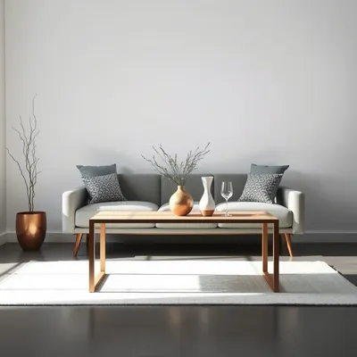 Mesa de centro de nogal Gredos — Nogalt