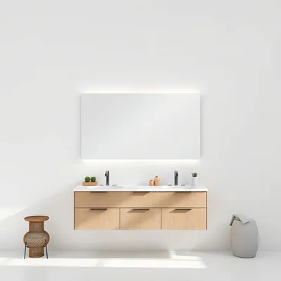 Espejo rectangular de inspiración mediterránea Ebro — Nogalt