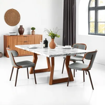 Mesa extensible de inspiración mediterránea Moncayo — Encina Roja