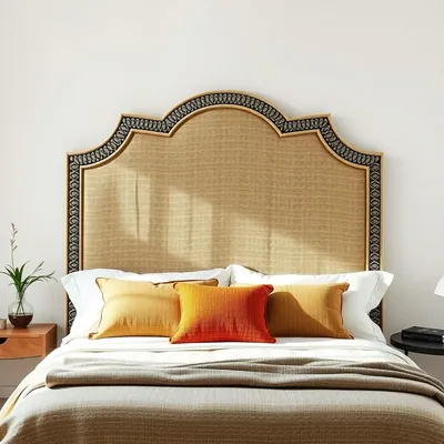 Cabecero tapizado de inspiración mediterránea Genil — Casa Verdi