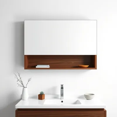 Espejo rectangular con acabado mate Duero — Taller Duero