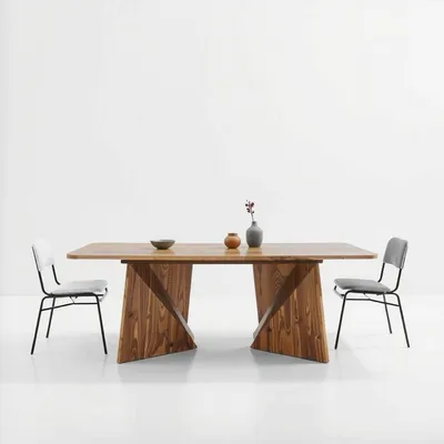 Mesa extensible de nogal Ebro — Casa Verdi