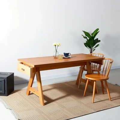 Mesa extensible con acabado mate Bidasoa — Nogalt