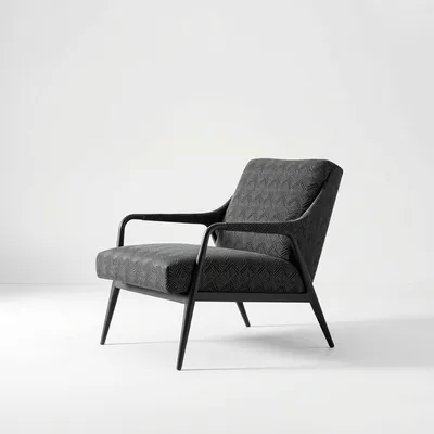 Silla tapizada de estilo nórdico Duero — Sierra Alba