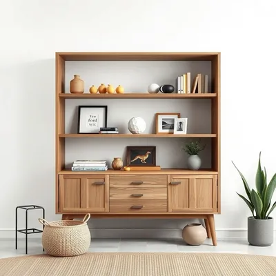 Estantería de pared de estilo nórdico Gredos — Nogalt