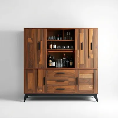 Mueble bar de diseño artesanal Moncayo — Almadén