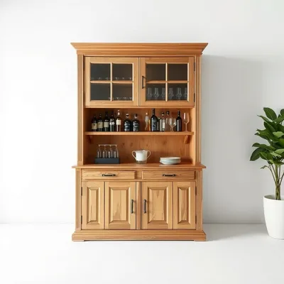 Mueble bar de nogal Miño — Roblería