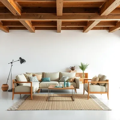 Cómoda de 6 cajones en chapa natural Cazorla — Casa Verdi