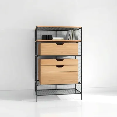 Cajonera con estructura metálica Nervión — Taller Duero