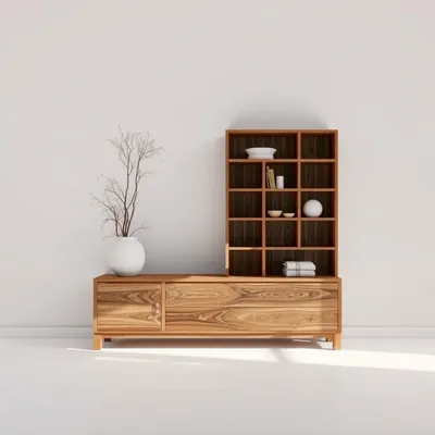 Estantería de pared de diseño artesanal Moncayo — Almadén