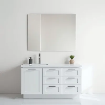 Mueble de lavabo de estilo nórdico Genil — Almadén