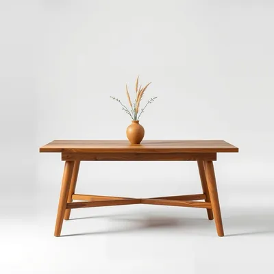 Mesa de centro en chapa natural Nervión — Roblería