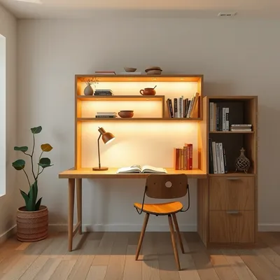 Escritorio elevable de diseño artesanal Nervión — Roblería