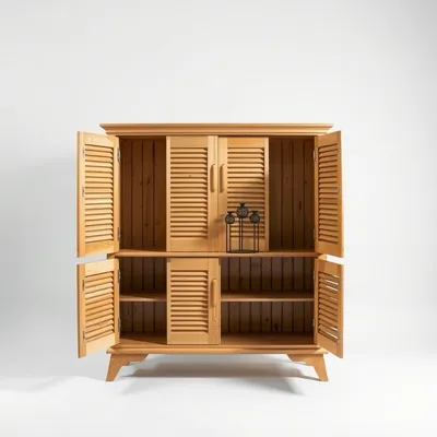 Aparador en madera de haya Cazorla — Encina Roja