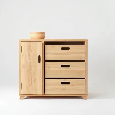 Cajonera en madera de haya Aitana — Taller Duero