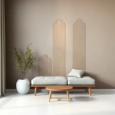 Estantería de pared de roble macizo Ancares — Casa Verdi
