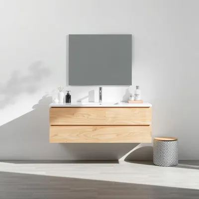 Mueble de lavabo en chapa natural Aitana — Roblería