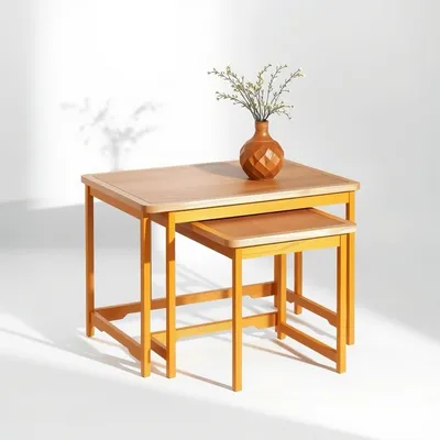 Mesa nido con acabado mate Genil — Almadén