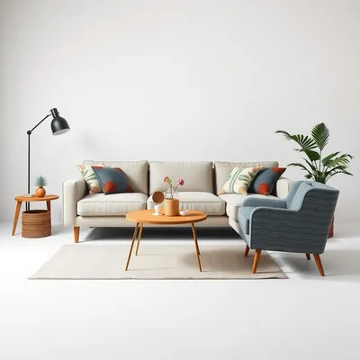 Cómoda de 4 cajones de estilo nórdico Turia — Sierra Alba