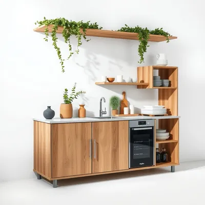 Estantería modular en chapa natural Bidasoa — Sierra Alba