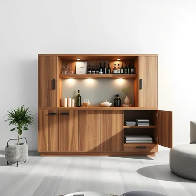 Mueble bar con acabado mate Ancares — Sierra Alba