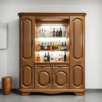 Mueble bar de estilo nórdico Turia — Almadén
