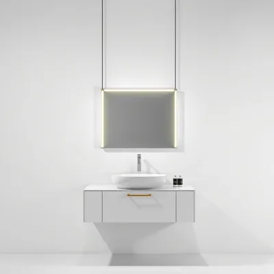 Mueble suspendido de líneas rectas Miño — Sierra Alba