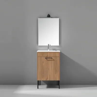 Columna de baño con acabado mate Turia — Encina Roja