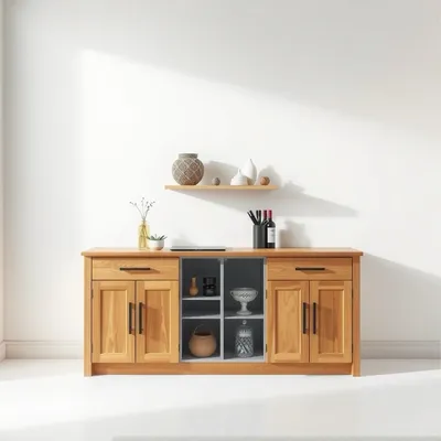 Mueble bar en madera de haya Genil — Casa Verdi