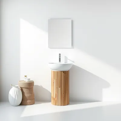 Columna de baño de líneas rectas Tajo — Taller Duero