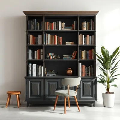 Librería alta de diseño artesanal Ebro — Roblería