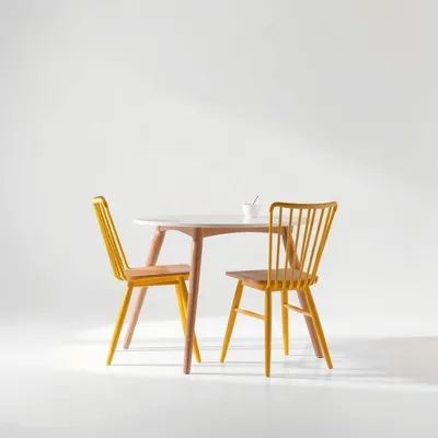 Silla de comedor de estilo nórdico Cazorla — Roblería