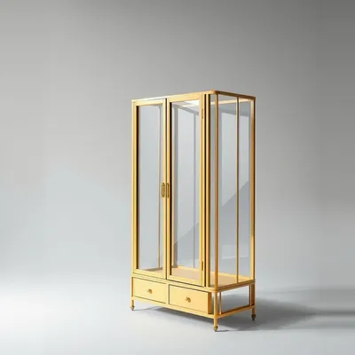 Vitrina con estructura metálica Genil — Sierra Alba