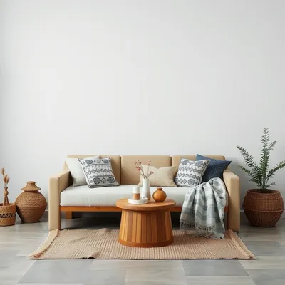 Mesita con cajón de inspiración mediterránea Ancares — Roblería