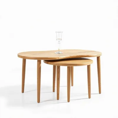 Mesa nido en chapa natural Bidasoa — Casa Verdi