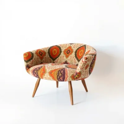 Silla tapizada de diseño artesanal Urbión — Encina Roja